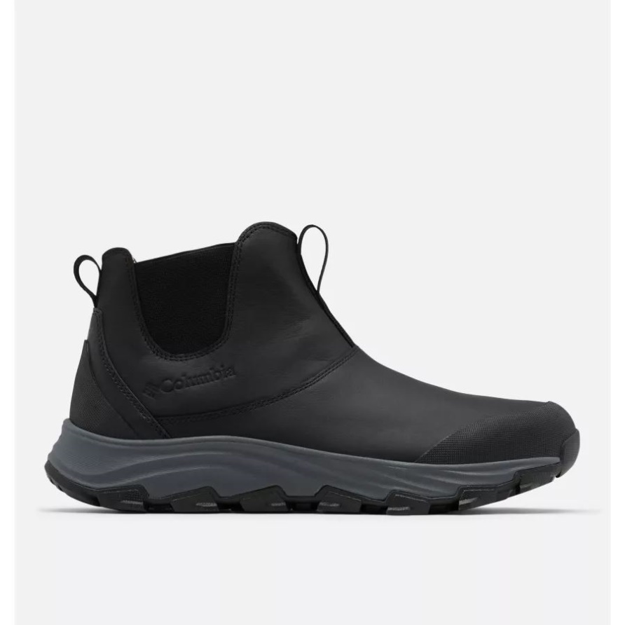 Schwarz/graphit Expeditionist Chelsea Wasserdichter Winterstiefel Für Herren Columbia