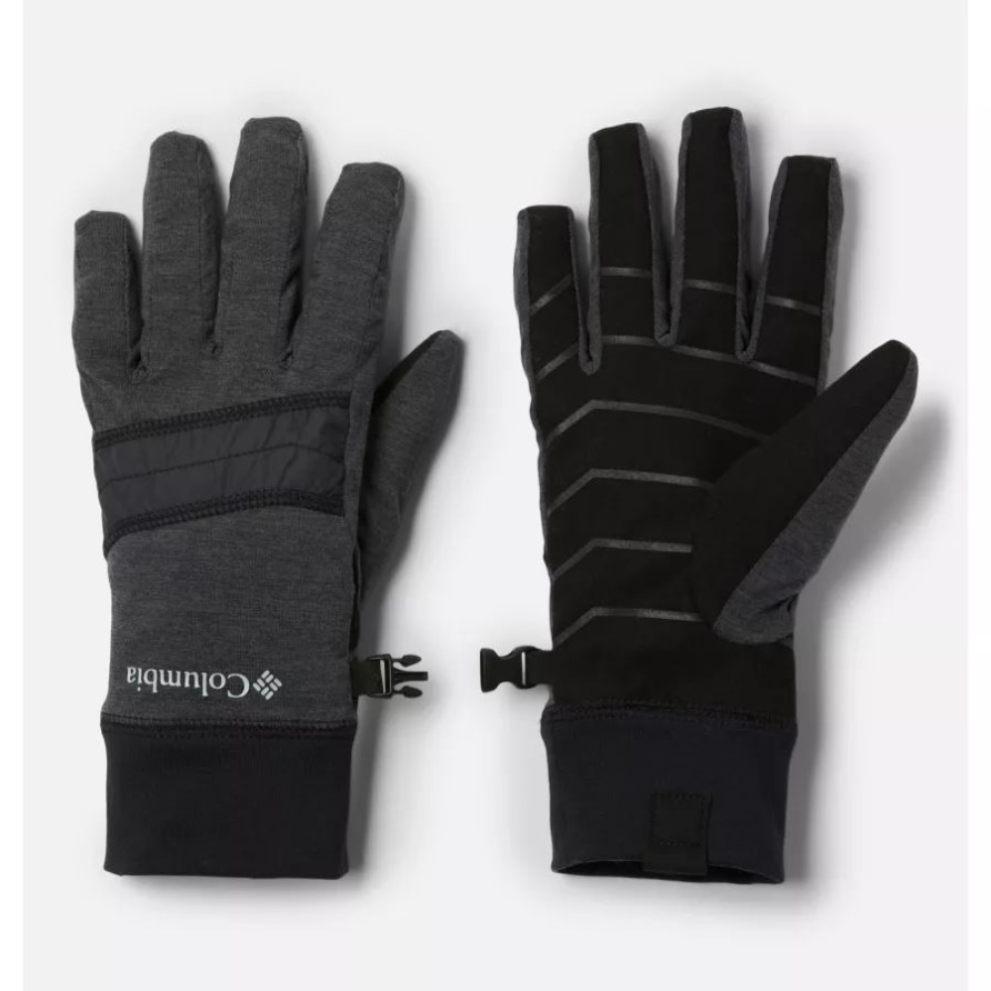 Black Heather Columbia Herren-Infinity-Trail-Omni-Heat-Infinity-Handschuhe