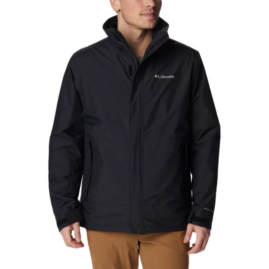 Schwarze Achat Alley Interchange Jacke Für Herren Columbia