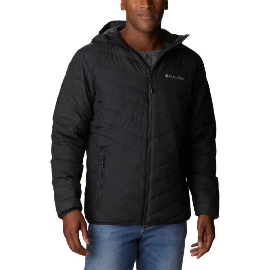 Schwarze Eddie Gorge Omni-heat Infinity Kapuzenjacke Für Herren Columbia