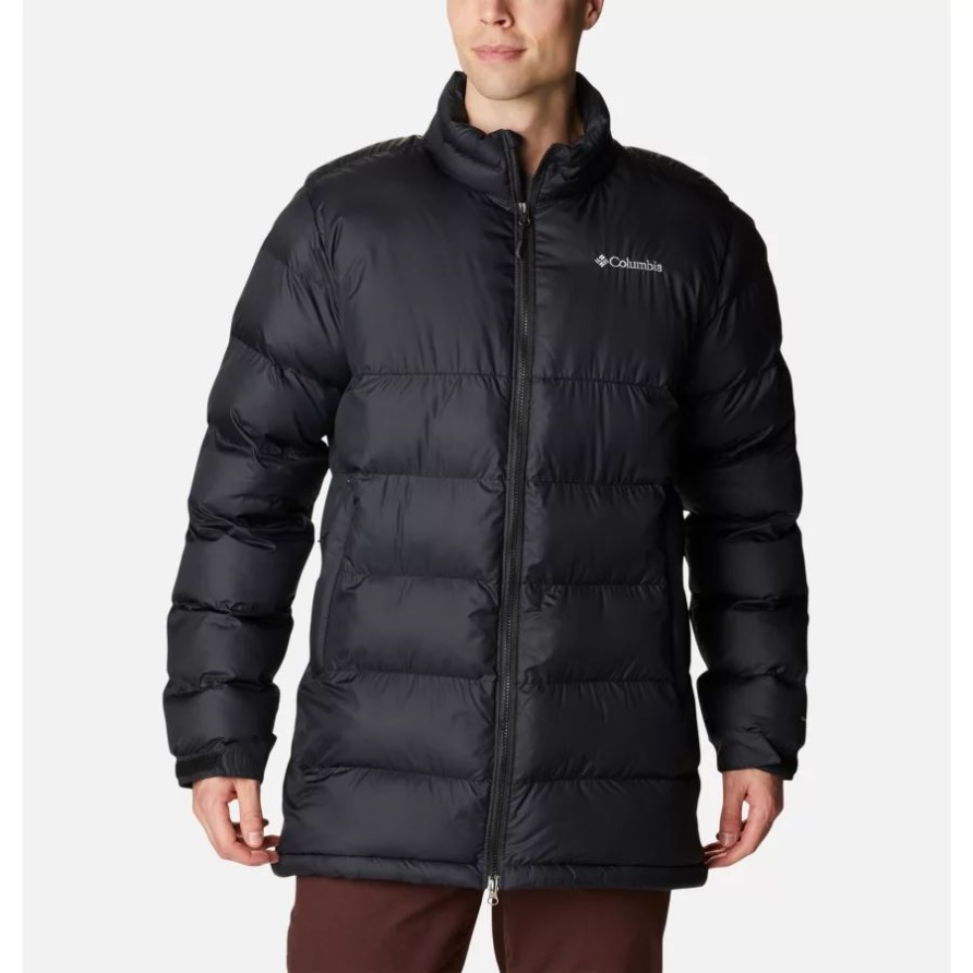 Schwarze, Halbisolierte Pike Lake-Jacke Für Herren Der Marke Columbia
