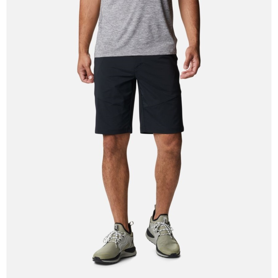 Schwarze Tech Trail Shorts Für Herren Columbia Brand