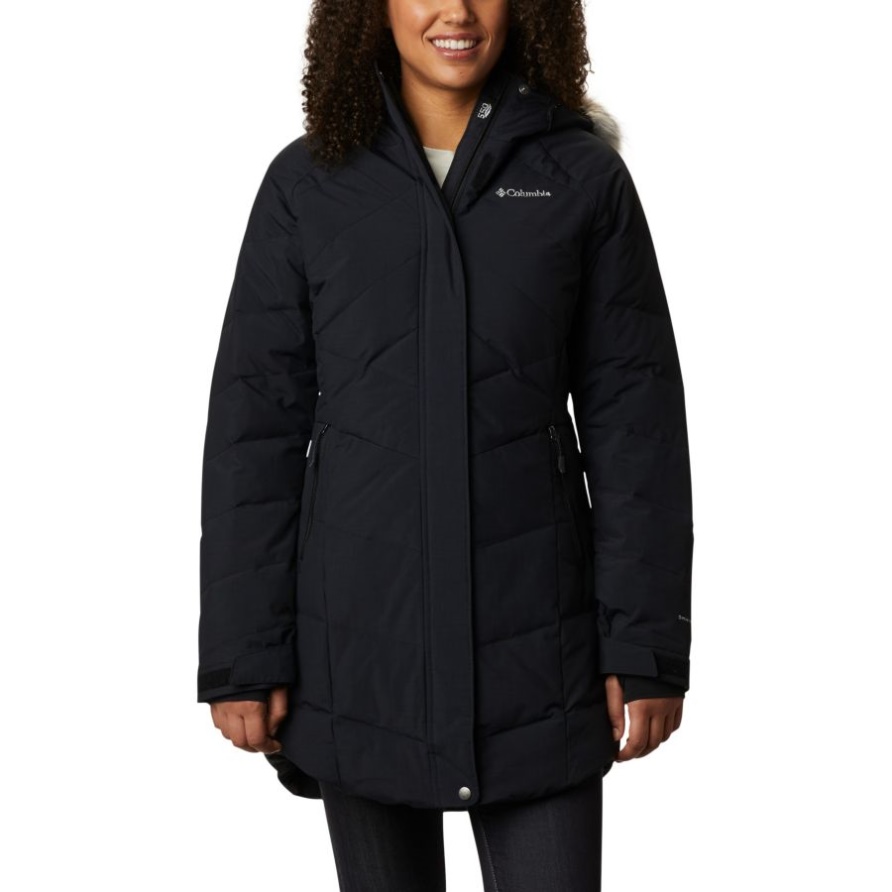 Schwarzmetallic Columbia Lag D Down Ii Mitteljacke Für Damen