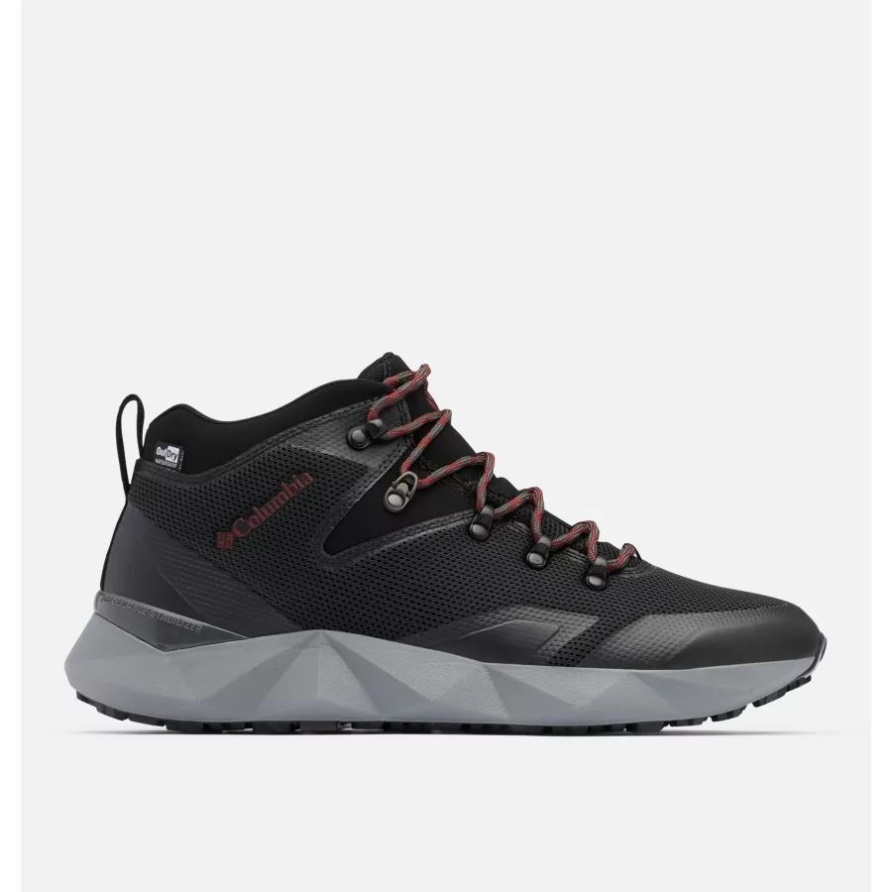 Schwarz/roter Jaspis Facet 60 Outdry Schuh Für Herren Columbia