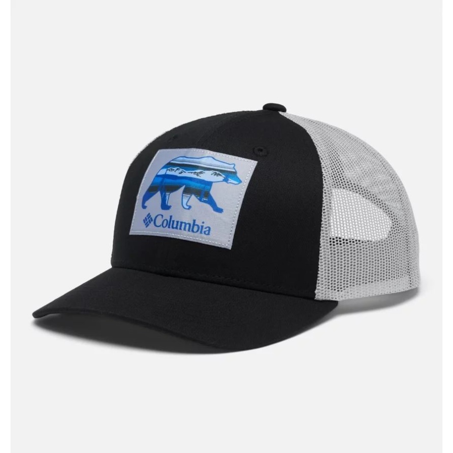 Schwarz Scenic Bear Columbia Jugend Columbia Snapback Cap