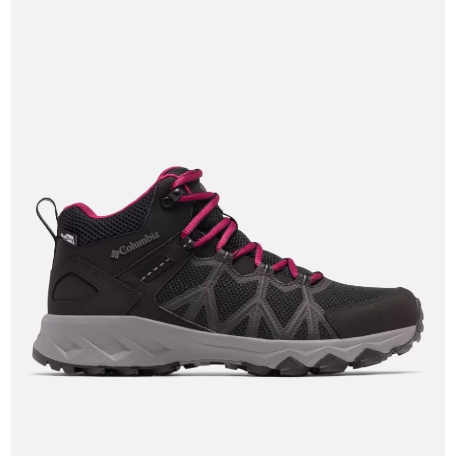 Black/ti Grey Steel Damen-Peakfreak II Mid Outdry Wanderstiefel Columbia