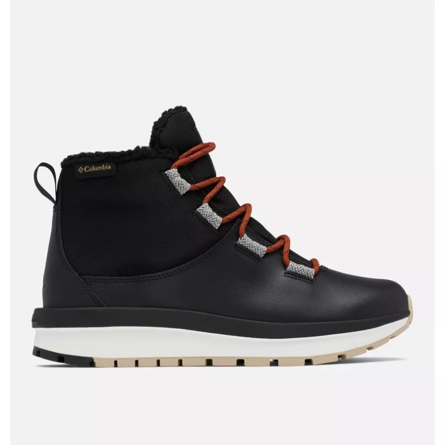 Schwarz/warm Gold Damen Herbst Moritza Shorty Boot Columbia