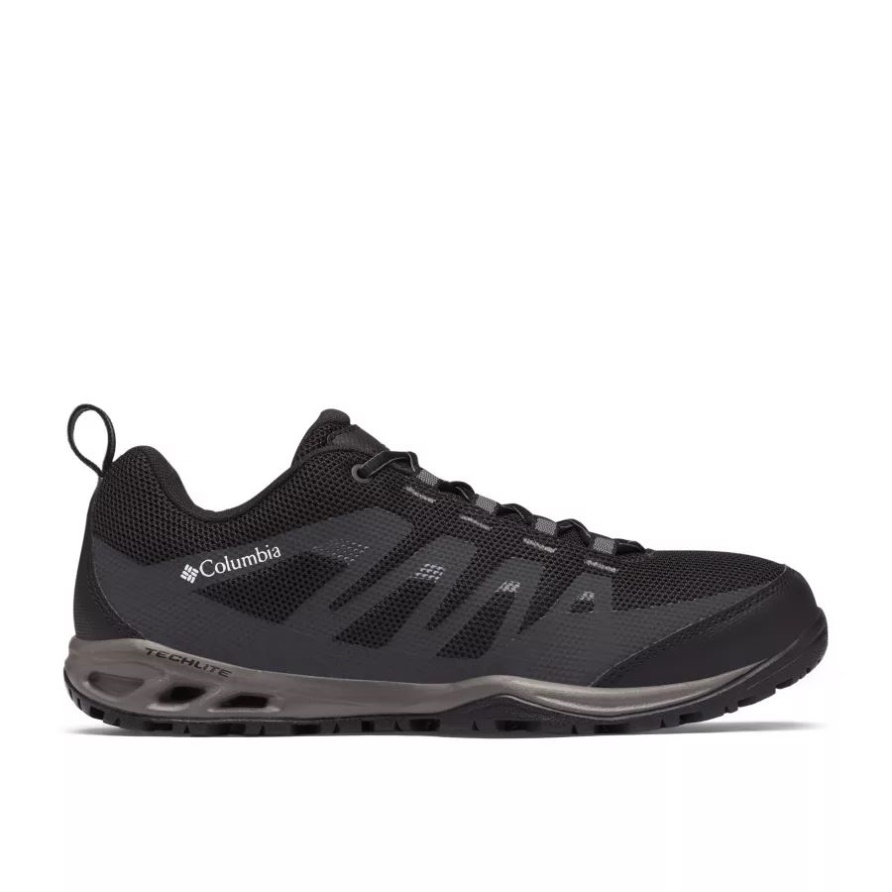 Schwarz/weißer Columbia Vapour-Vent-Schuh Für Herren