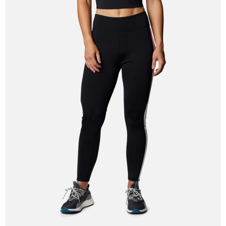 Schwarz/weiße Columbia-Leggings Für Damen