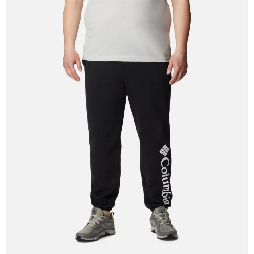Schwarz/weiß Vertikales Logo Columbia Columbia Trek Joggers Für Herren Groß
