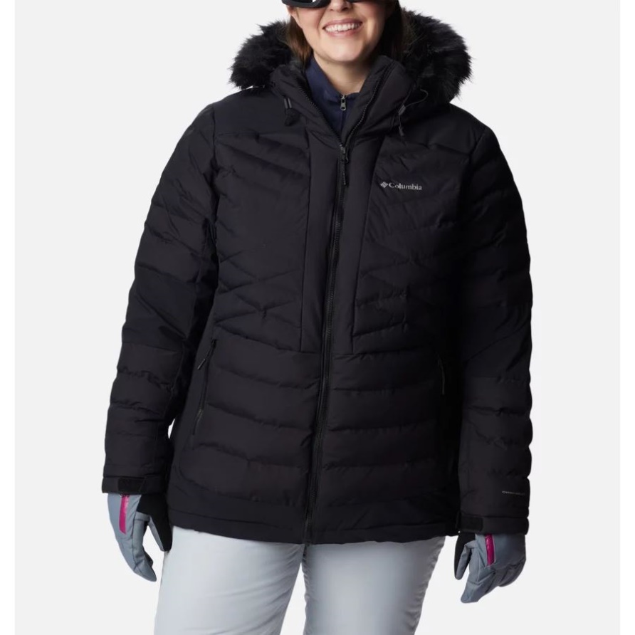 Schwarze Bird Mountain Omni-heat Infinity Isolierte Jacke Für Damen Columbia
