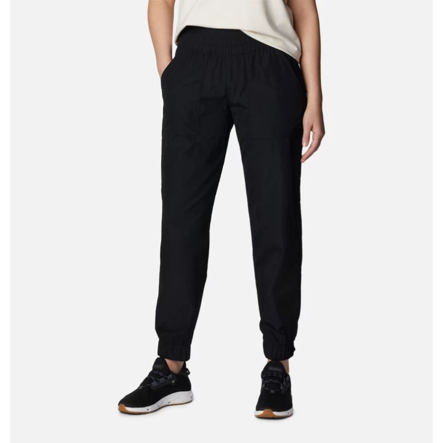 Schwarze Grenzenlose Trek-jogginghose Für Damen Columbia