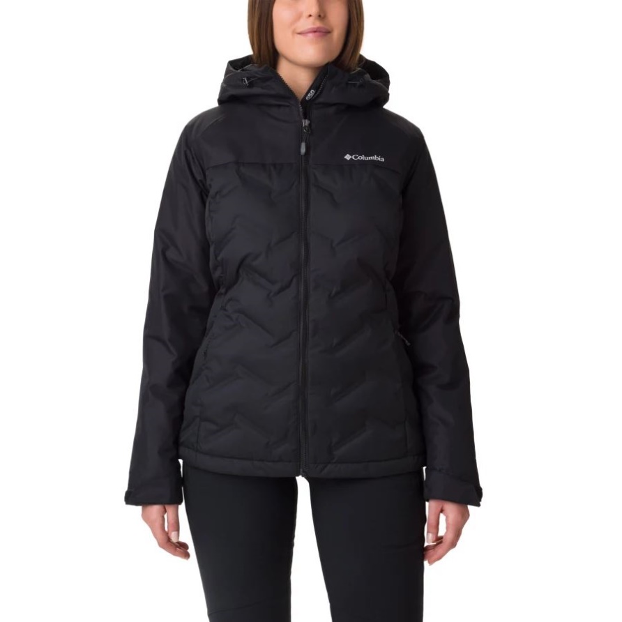 Schwarze Grand Trek Daunenjacke Damen Columbia