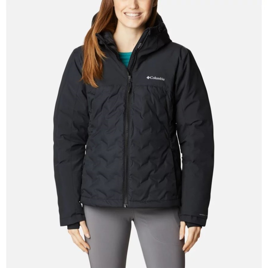Schwarze Damen Grand Trek Ii Daunenjacke Columbia