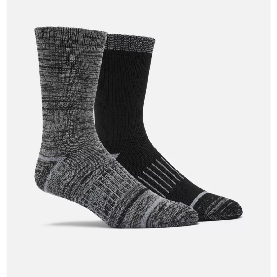 Schwarze Feuchtigkeitsregulierende Rundsocken Für Damen Im 2er-pack Columbia