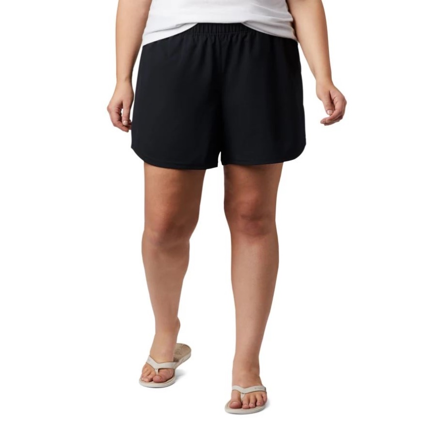 Schwarze Pfg Tamiami Pull-on-shorts Für Damen Plus Größe Columbia