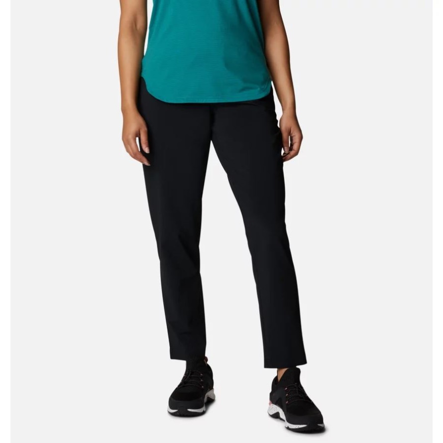 Schwarze Angenehme Creek Core Damenhose Columbia