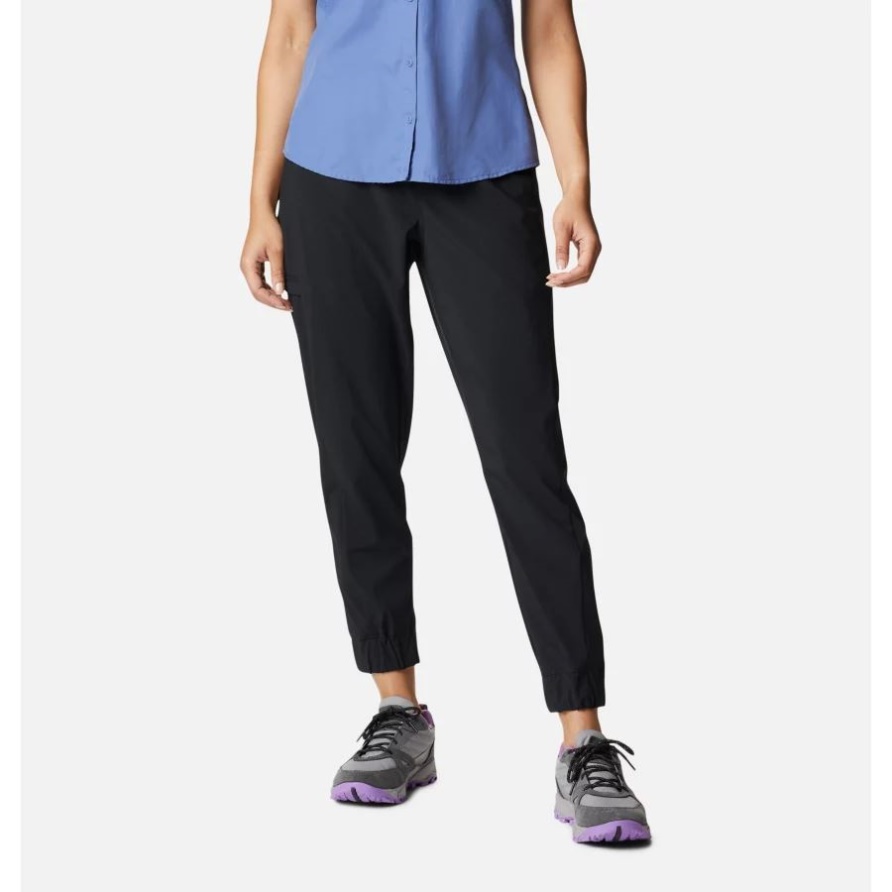 Schwarze Angenehme Creek Jogginghose Damen Columbia