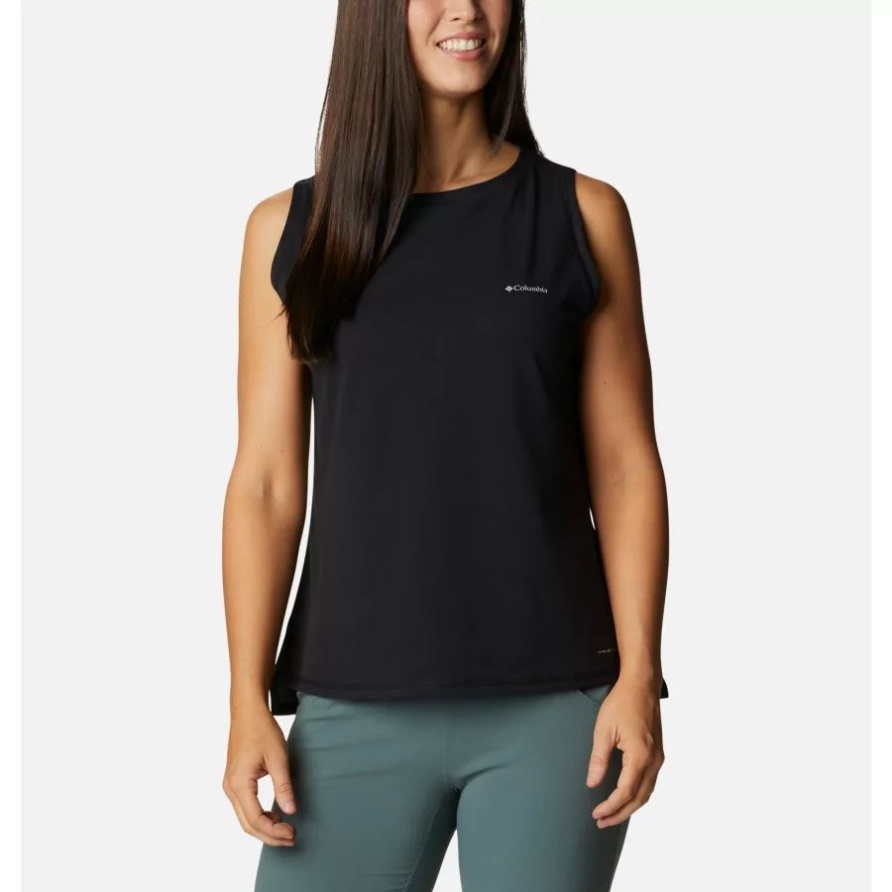 Schwarzes Sun Trek Tank Für Damen Columbia