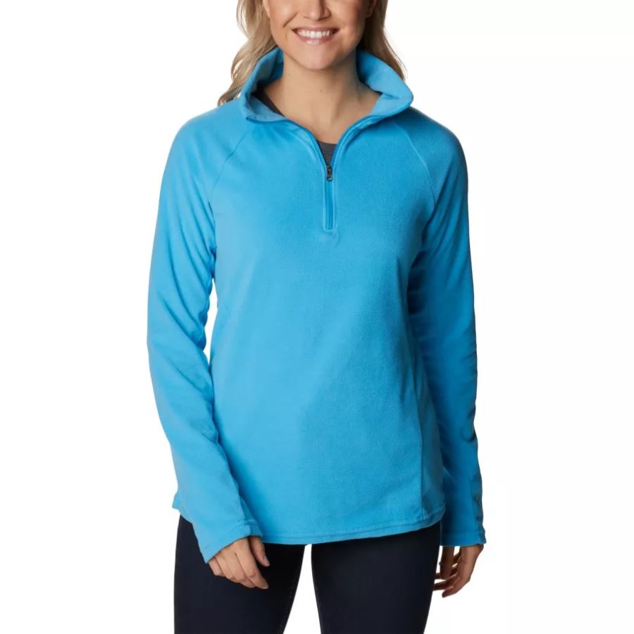 Blue Chill Columbia Glacial Iv Fleece Mit Halbem Reißverschluss Für Damen