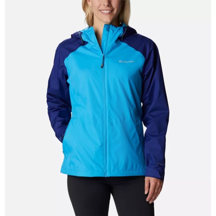 Blue Chill/dark Sapphire Columbia Inner Limits II Wasserdichte Damenjacke