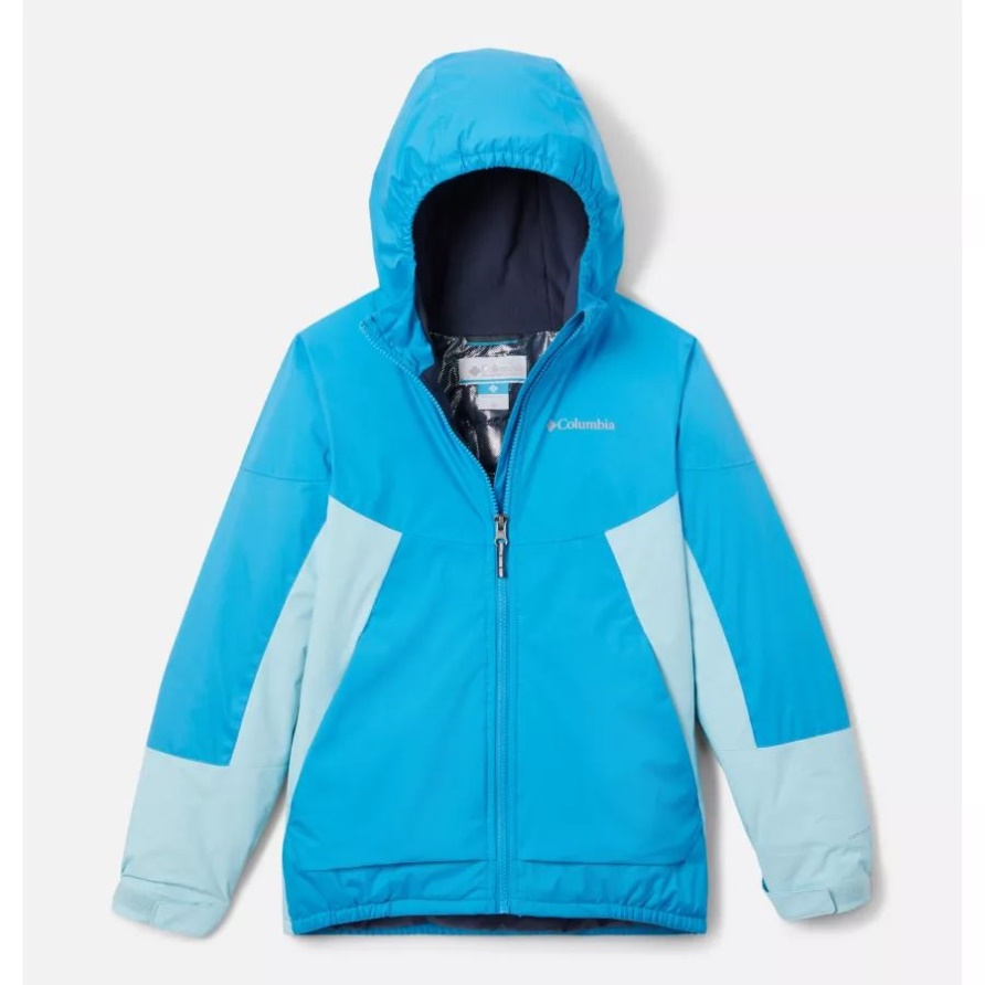 Blue Chill/spring Blue Snow Problem-jacke Für Mädchen Columbia