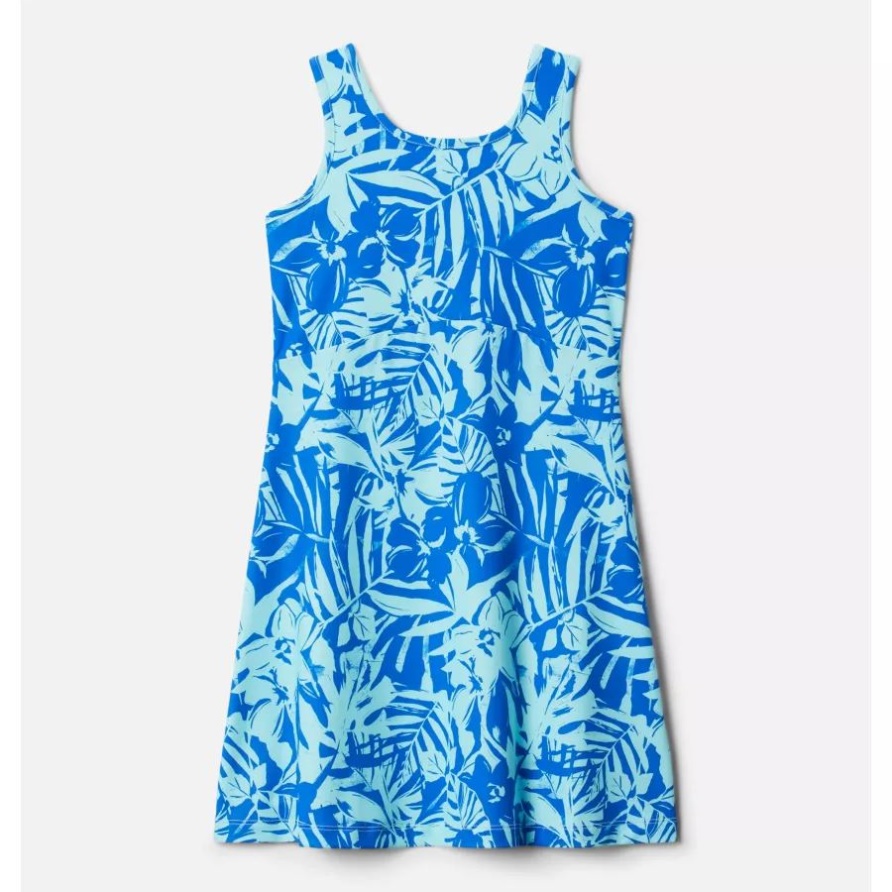 Blue Macaw Palmtropics Pfg-gefrierkleid Für Mädchen Ii Columbia