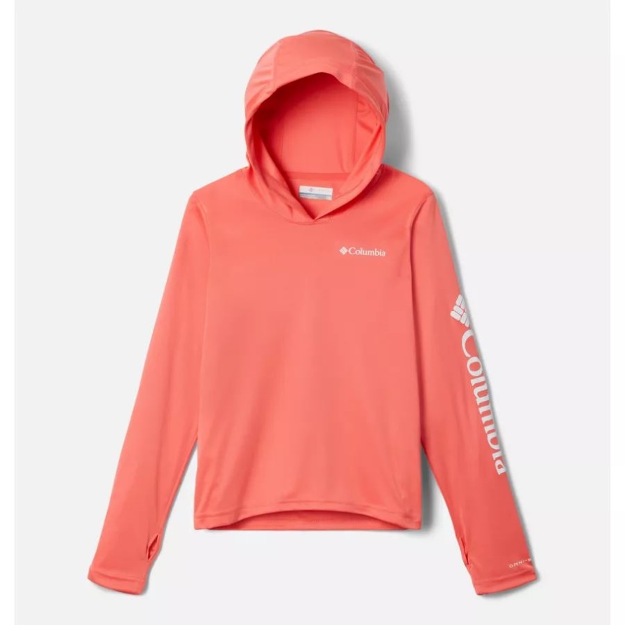 Errötender Pinkfarbener Fork-Stream-Hoodie Für Kinder