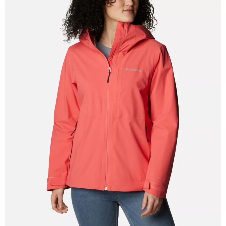 Blush Pink Columbia Omni-Tech Ampli-Dry Shell-Jacke Für Damen