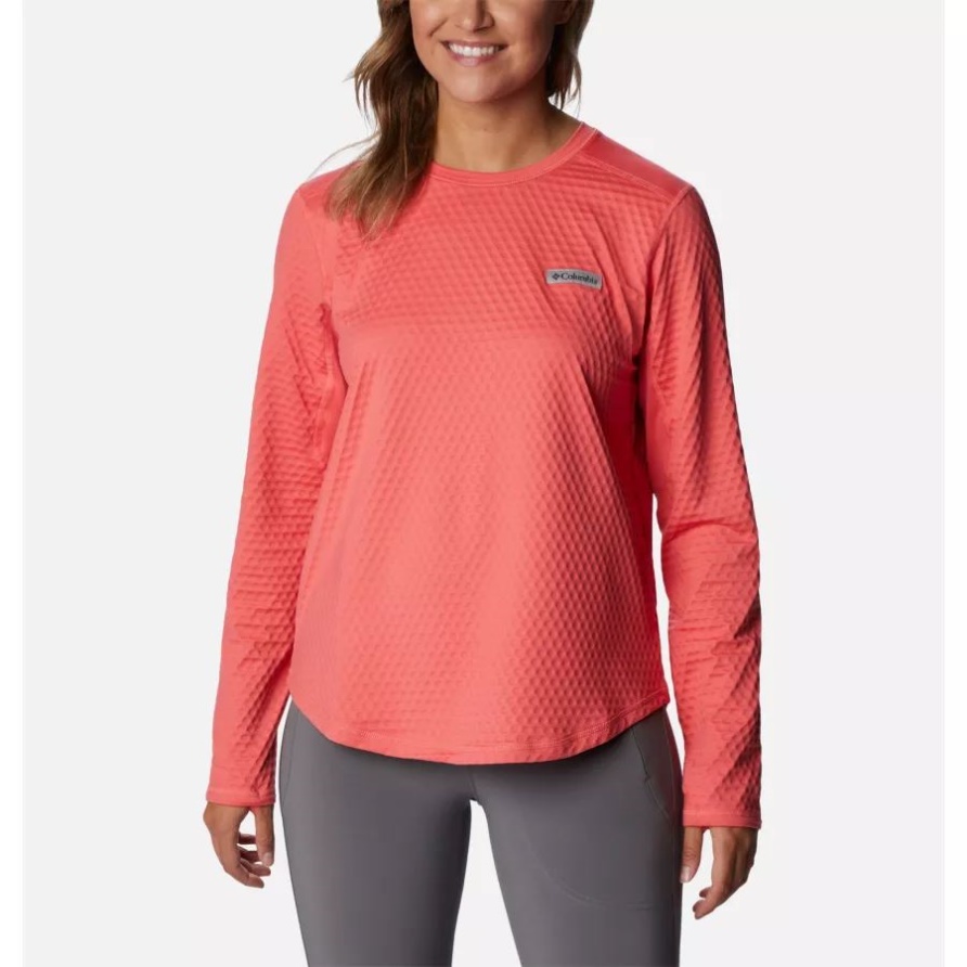 Bliss Ascent Langarmshirt Für Damen In Blush Pink Columbia