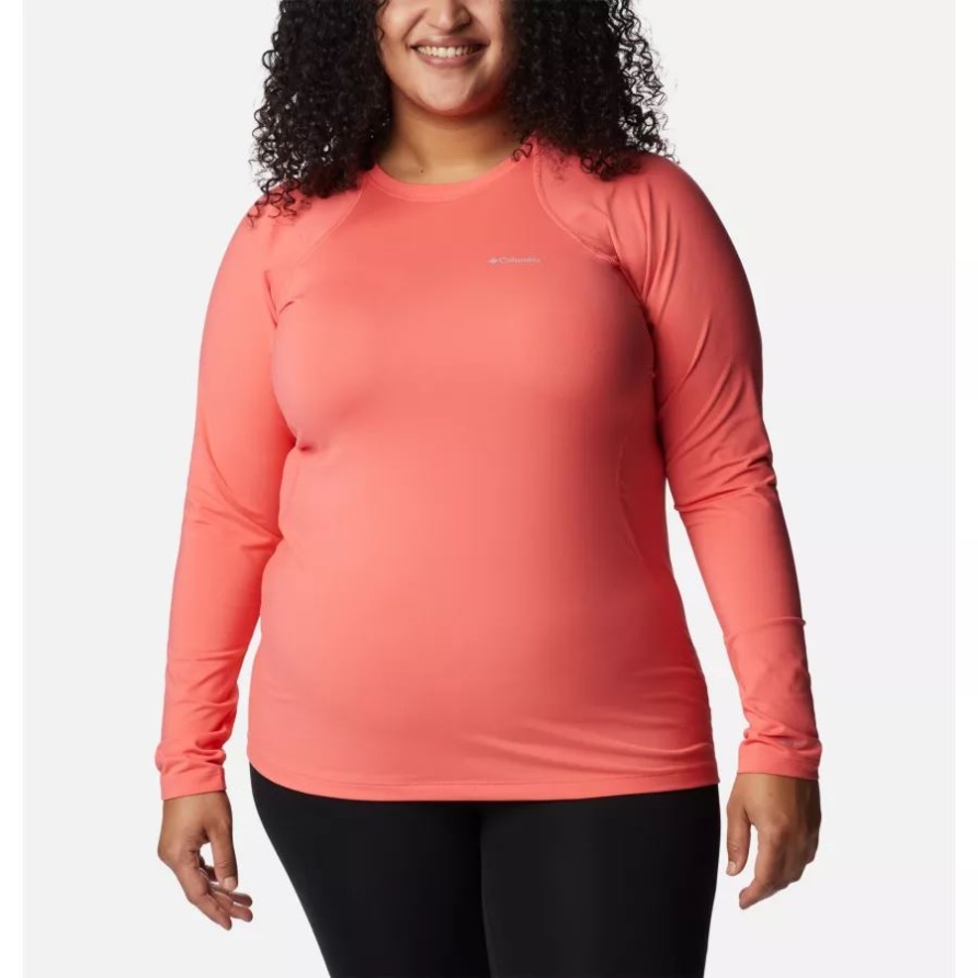 Mittelschwerer Omni-Heat-Baselayer Für Damen In Blush Pink Columbia In Übergröße