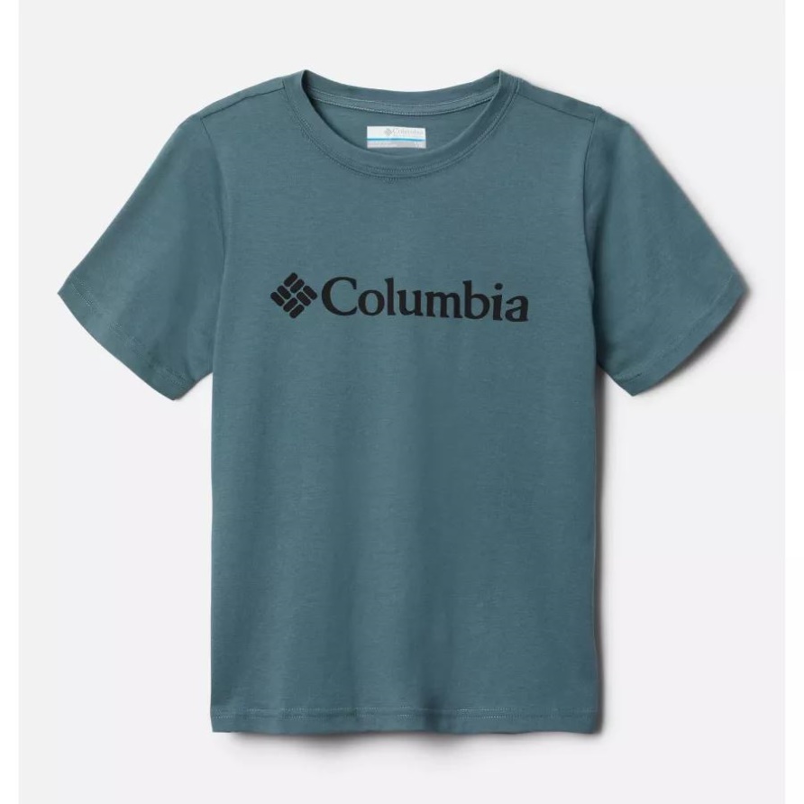 Bask Ridge Grafik-t-shirt Aus Bio-baumwolle Für Jungen Metal/csc Gebrandmarkt Columbia