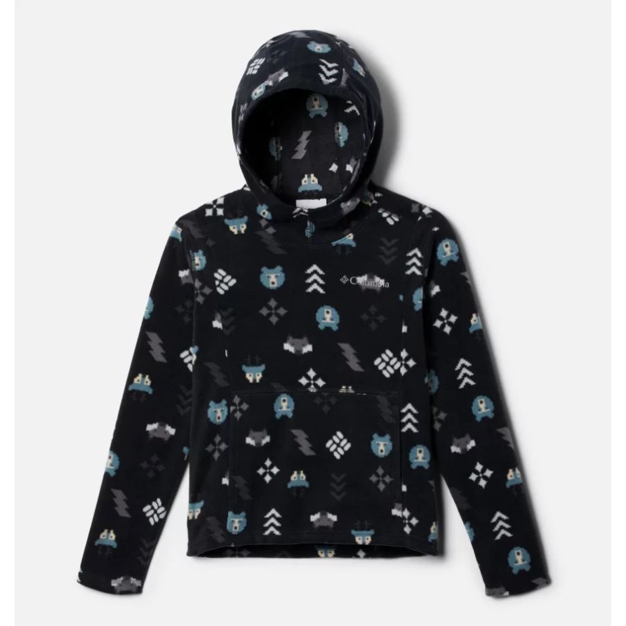 Glacial-Hoodie Für Jungen Black Woodlands Columbia