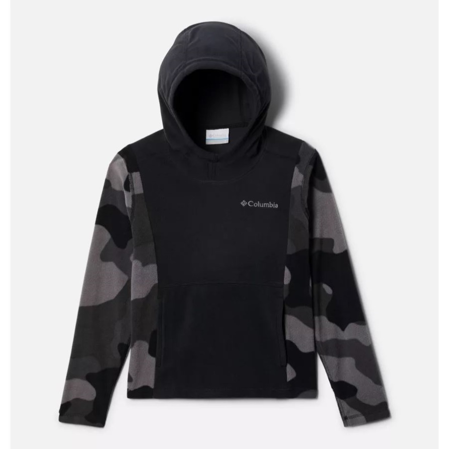 Glacial Hoodie Für Jungen Columbia Schwarz/schwarz Mod Camo