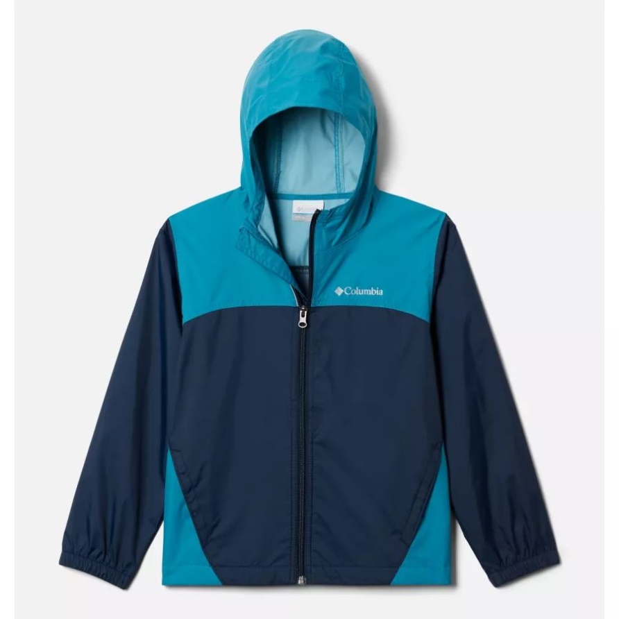 Glennaker-Regenjacke Für Jungen Columbia Collegiate Navy/deep Marine
