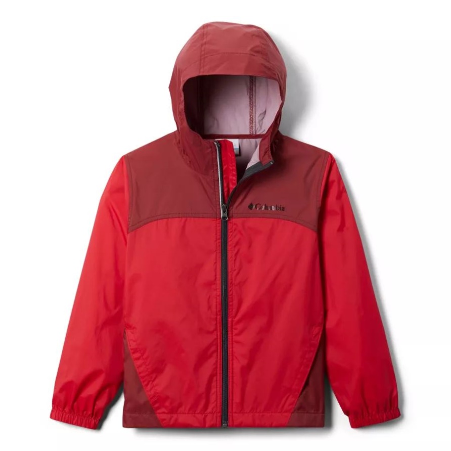 Glennaker Regenjacke Für Jungen Mountain Red/red Jasper Columbia