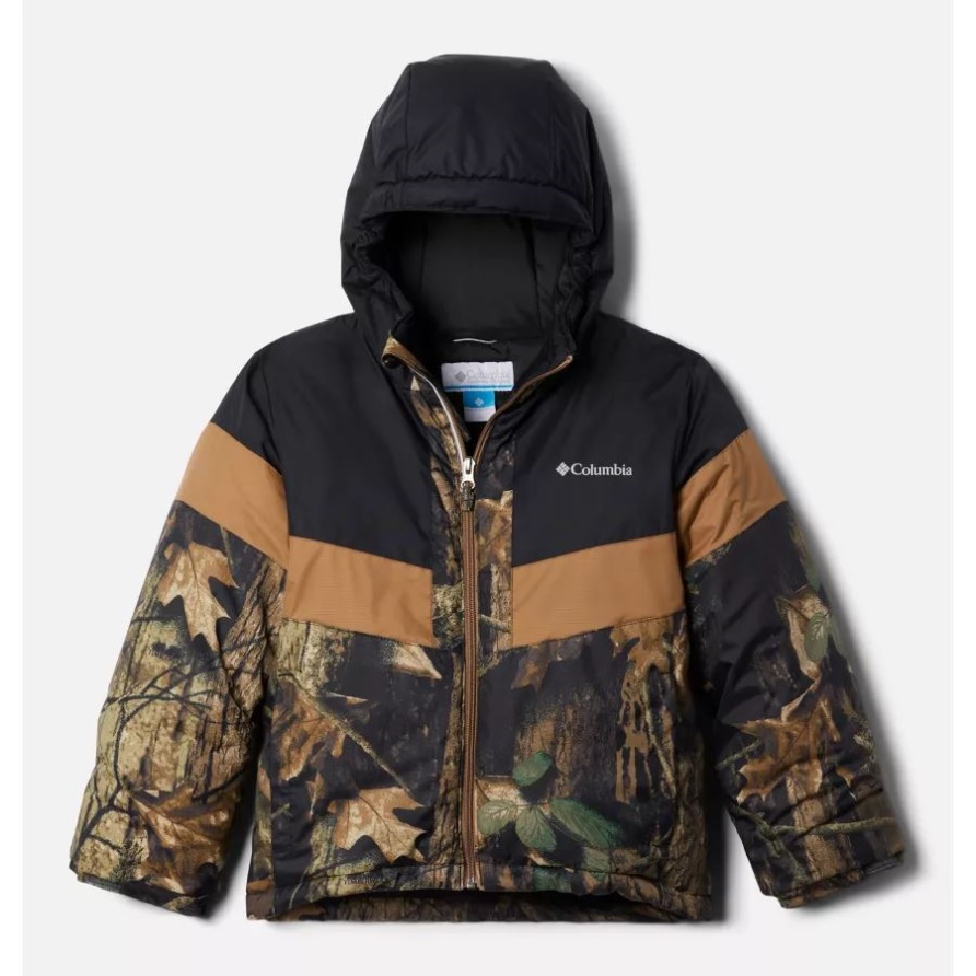 Lightning Lift II Jacke Für Jungen Timberwolf/Schwarz/Delta Columbia