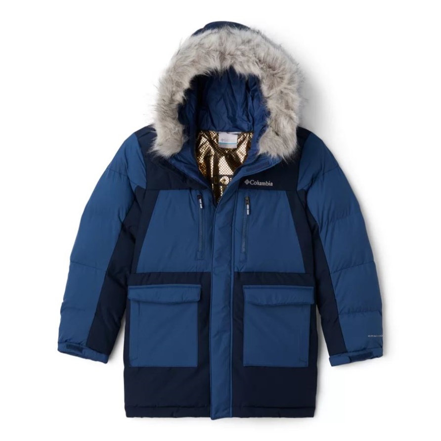 Marquam Peak Fusion Omni-heat Infinity Isolierter Parka Für Jungen Columbia Collegiate Navy/night Tide
