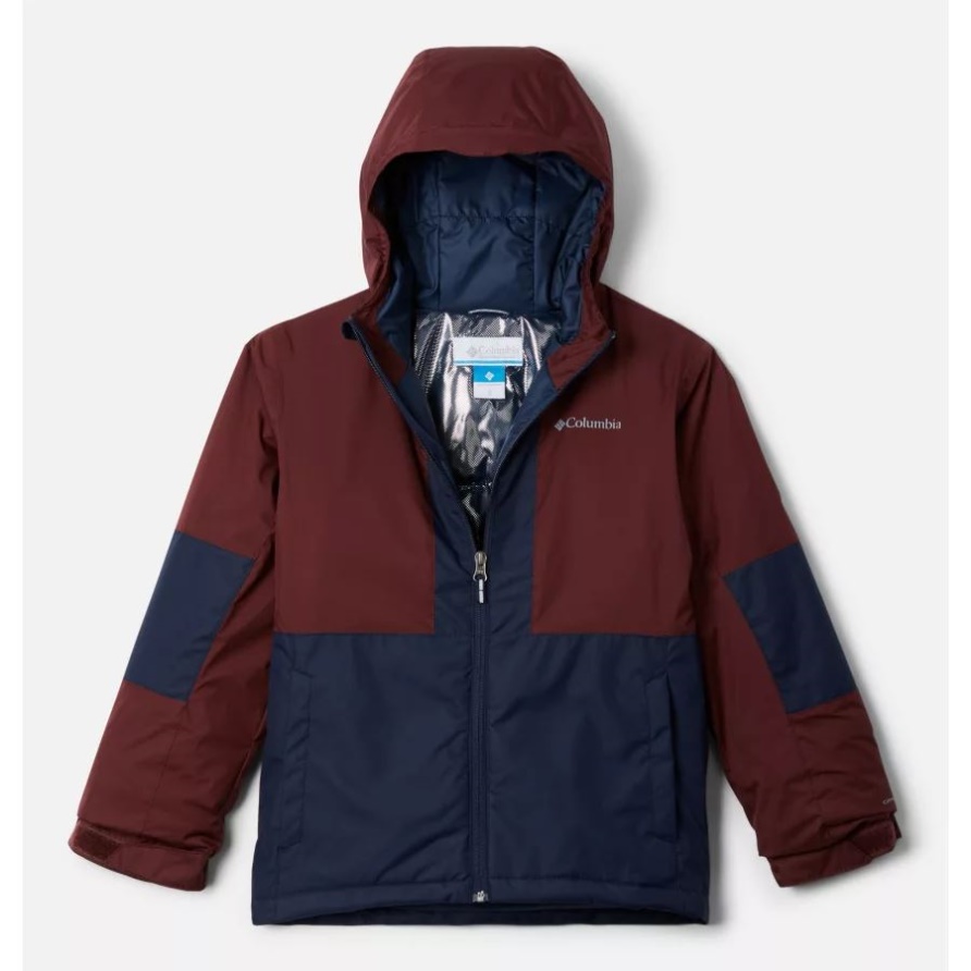 Oso Mountain Isolierjacke Für Jungen Columbia Elderberry/collegiate Navy