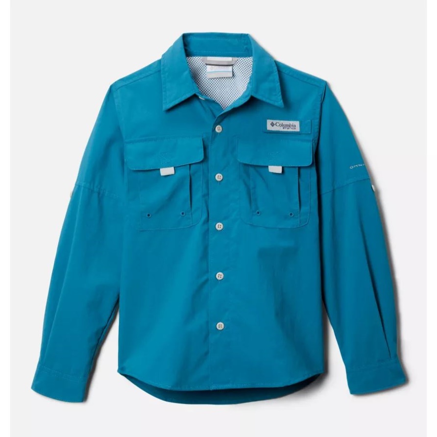Langärmliges Hemd Von Pfg Bahama Für Jungen Columbia Deep Marine