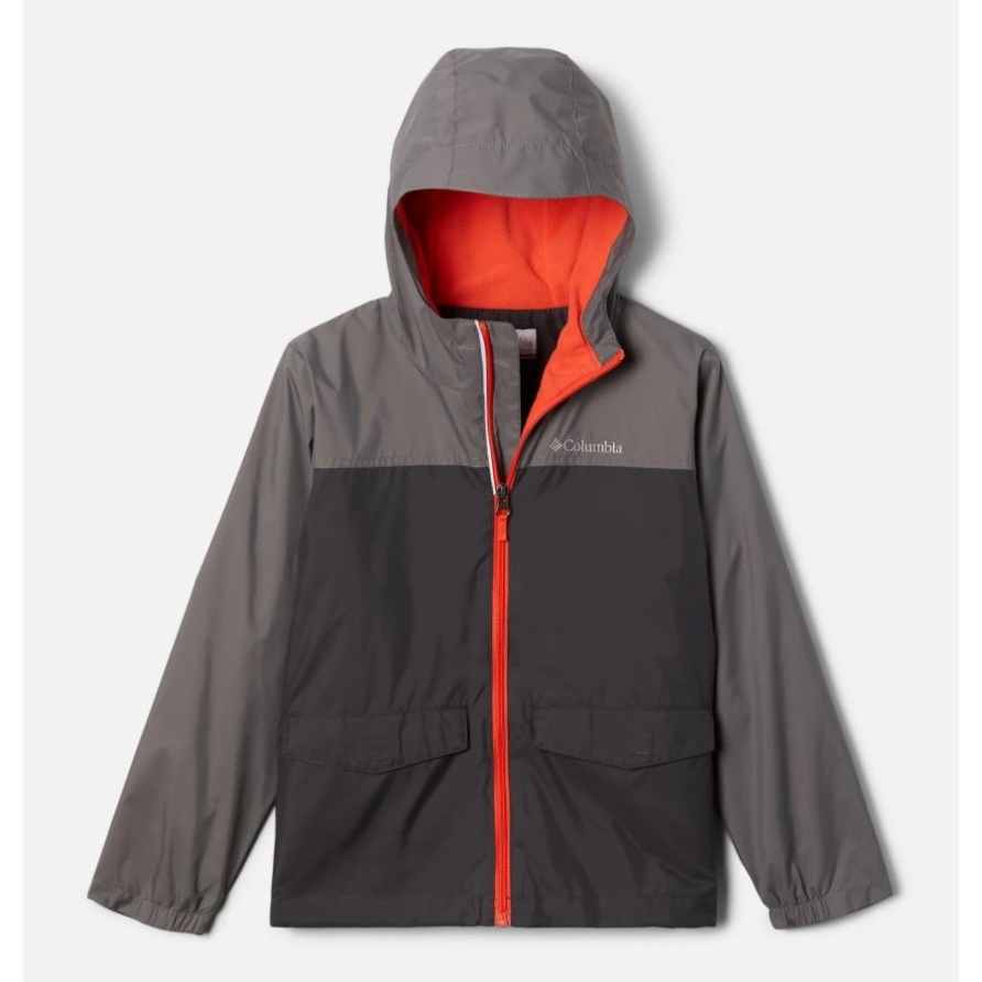 Regen-Zilla-Jacke Für Jungen Shark/City Grey Columbia