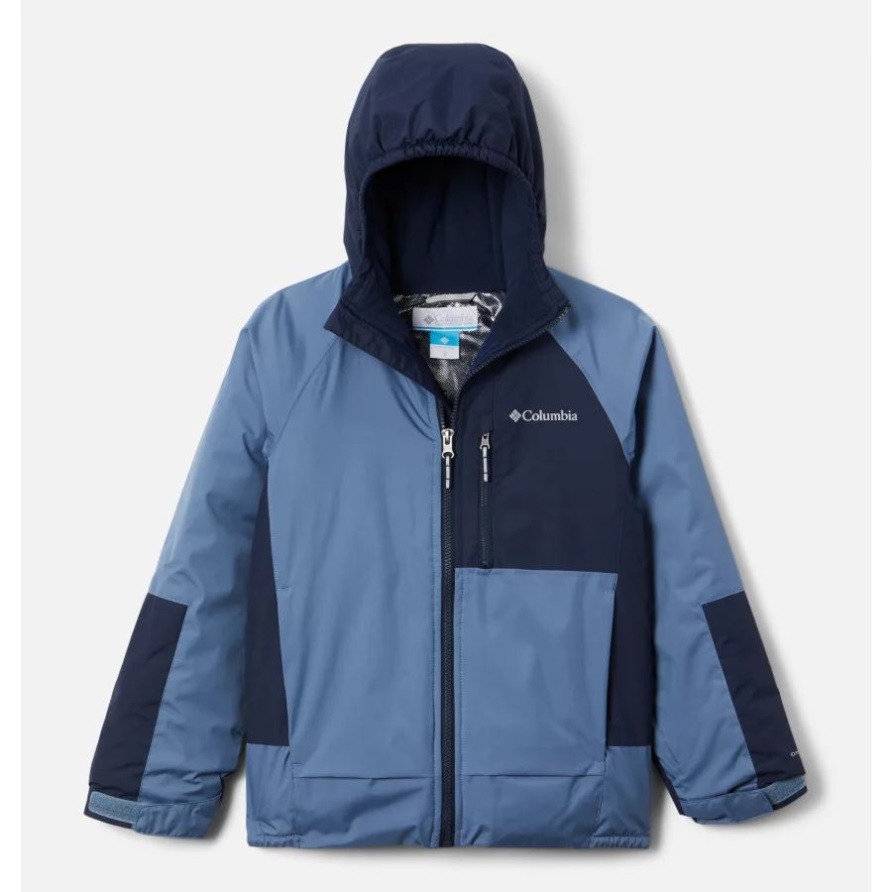 Snow Problemjacke Für Jungen Columbia Bluestone/collegiate Navy
