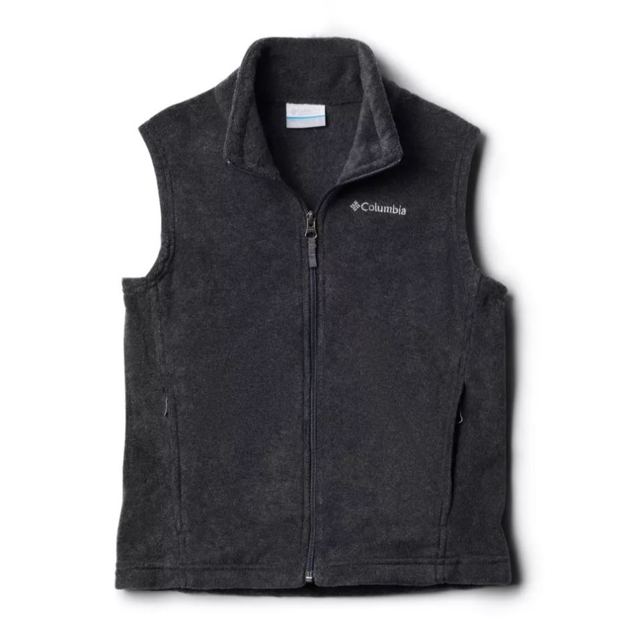 Steens Mountain Fleece Weste Für Jungen Charcoal Heather Columbia