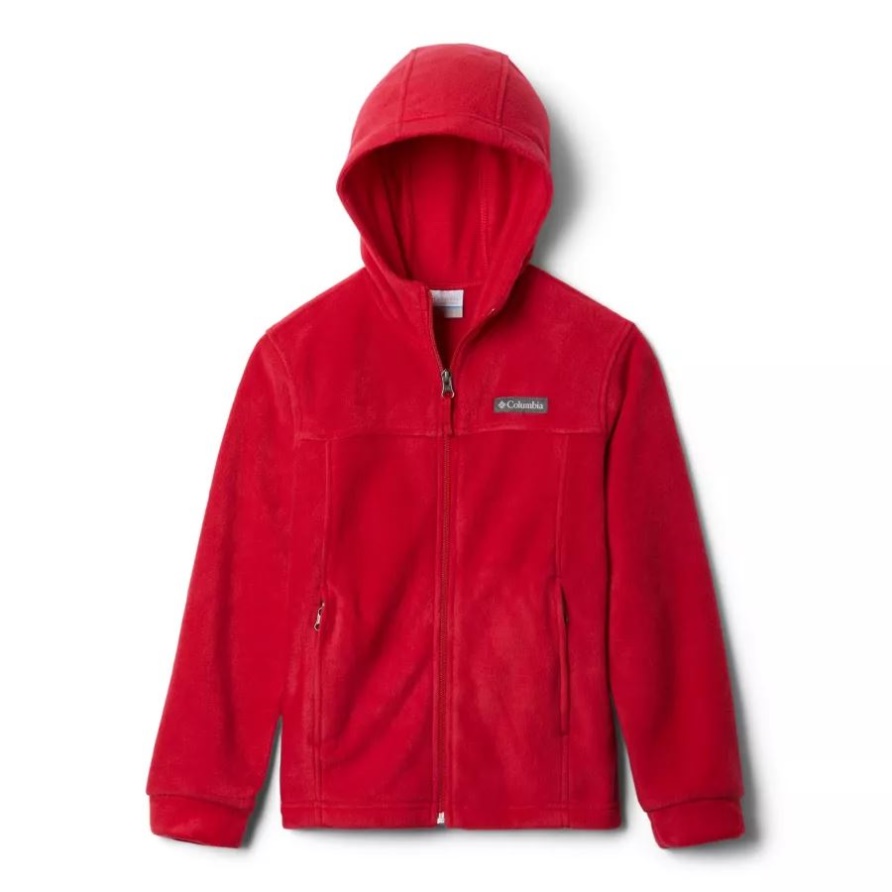 Steens Mountain Ii Fleece-kapuzenjacke Für Jungen Mountain Red Columbia