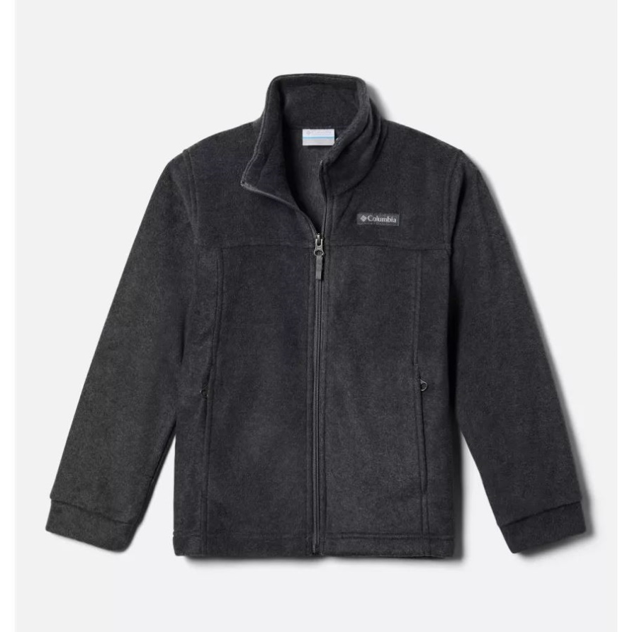 Steens Mountain Ii Fleecejacke Für Jungen Charcoal Heather Columbia