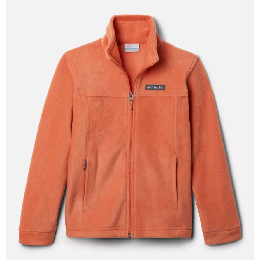 Steens Mountain II Fleecejacke Für Jungen Columbia Desert Orange