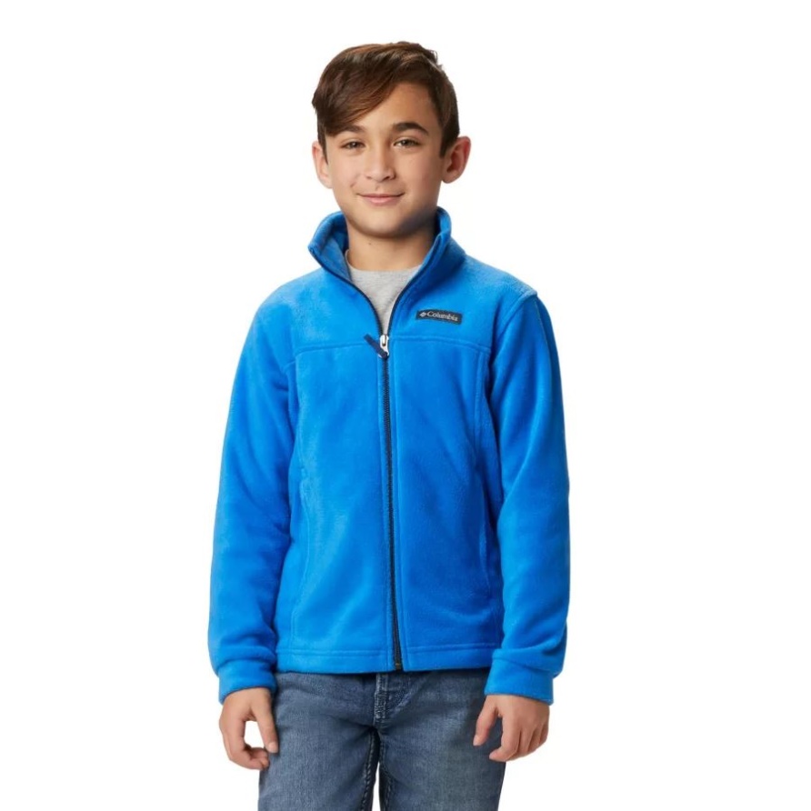 Steens Mountain II Fleecejacke Für Jungen Columbia Super Blue