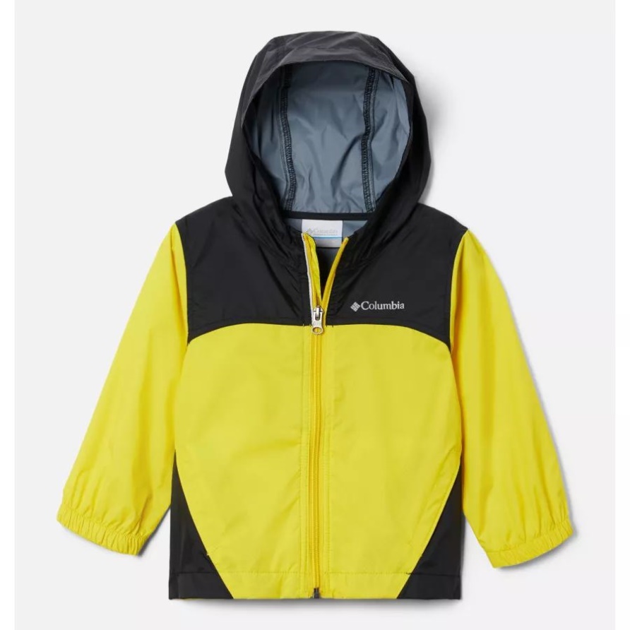 Glennaker-Regenjacke Für Jungen Für Kleinkinder In Laser Lemon/Black Columbia