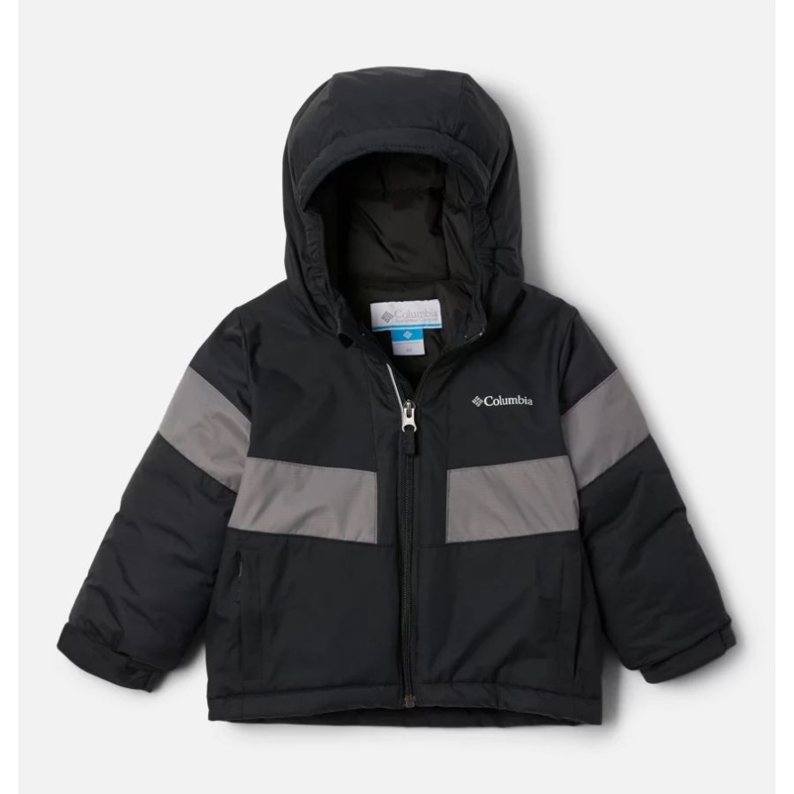 Lightning Lift II Jacke Für Jungen, Kleinkind, Schwarz/city Grey Columbia
