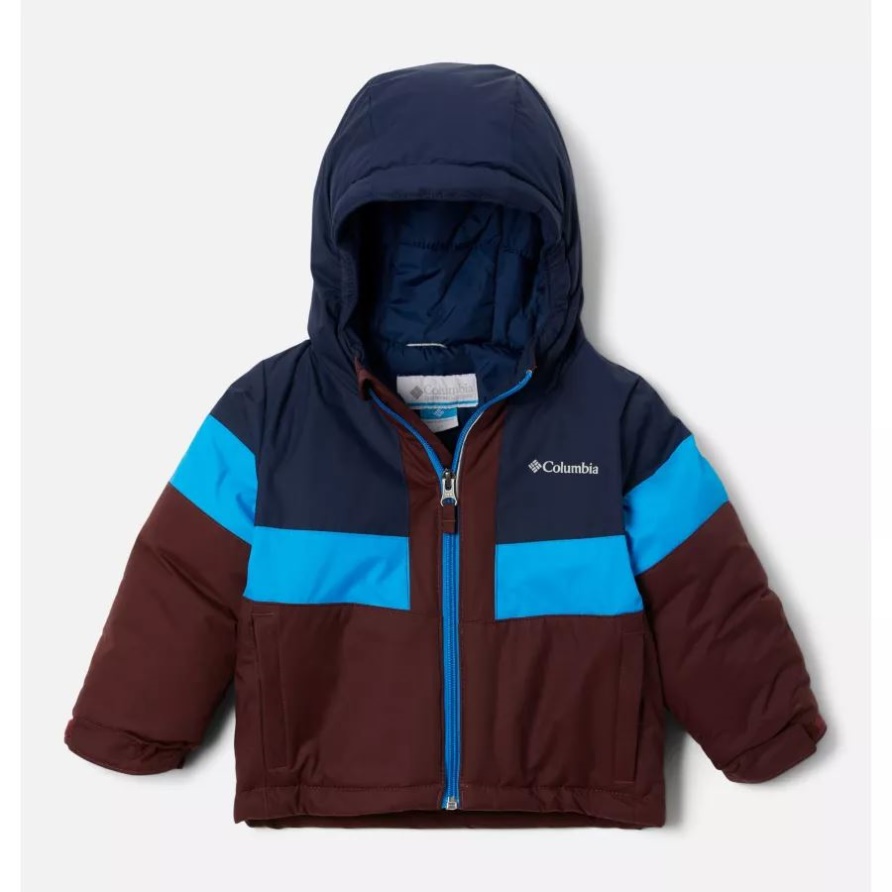 Lightning Lift II Jacke Für Jungen Für Kleinkinder Columbia Elderberry/coll Navy/compass Blue
